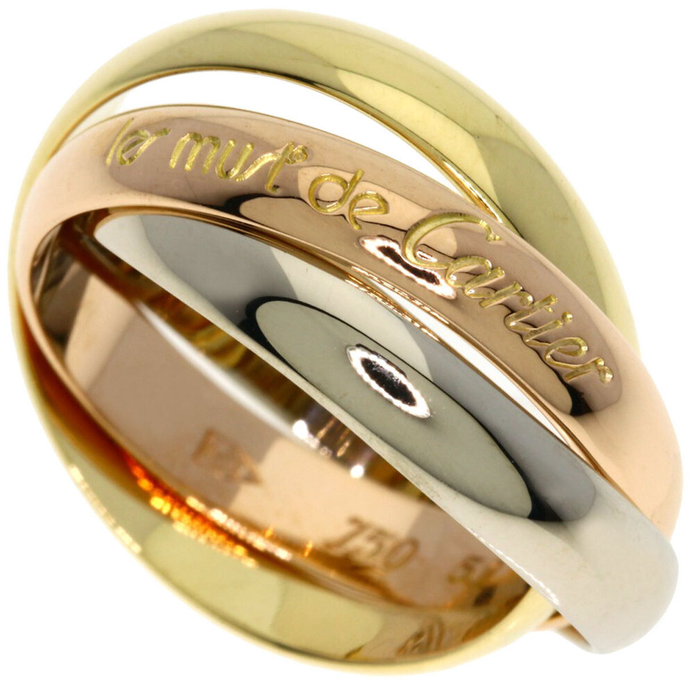 Cartier Trinity #51 Ring - 18K Yellow Gold/18K Pink White Gold Women's CARTIER